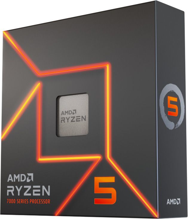 AMD Ryzen 5 7600X BOX AM5 6C/12T 105W without cooler